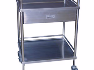 Stainless Steel Trolley – with Drawers