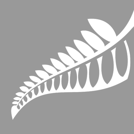 White Fern on Grey