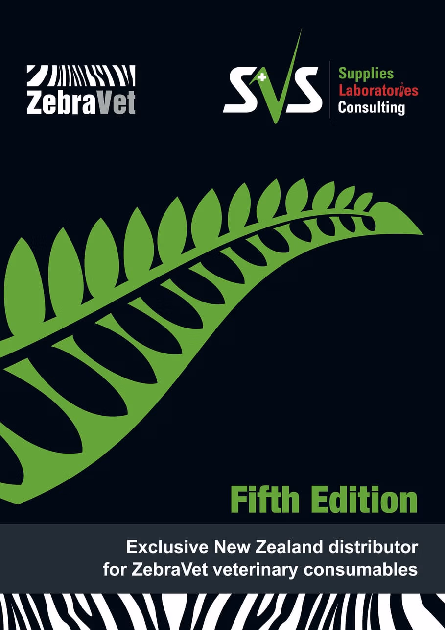 ZebraVet New Zealand Catalogue Fifth Edition - Cover